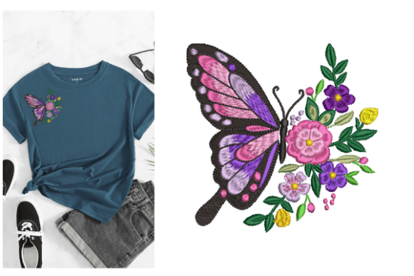 Butterfly Floral Embroidery Designs Review