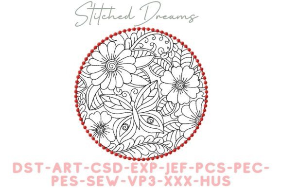Circular Motif Embroidery Design Review