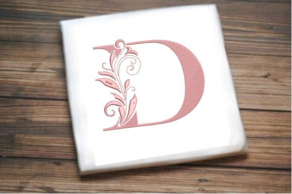 Elegant Floral Alphabet Letter D Review