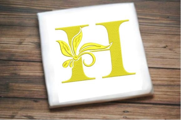Elegant Floral Alphabet Letter H Review