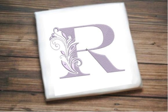 Elegant Floral Alphabet Letter R Review