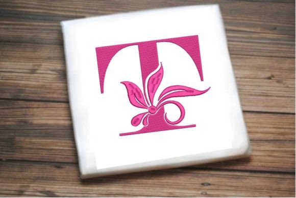 Elegant Floral Alphabet Letter T Review