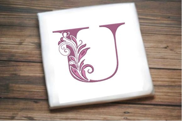 Elegant Floral Alphabet Letter U Review