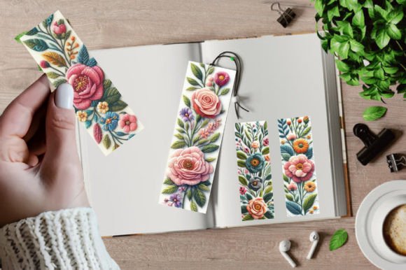 Embroidery Crochet Floral Bookmark Review
