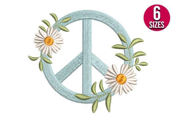 Floral Peace Sign Embroidery Design Review