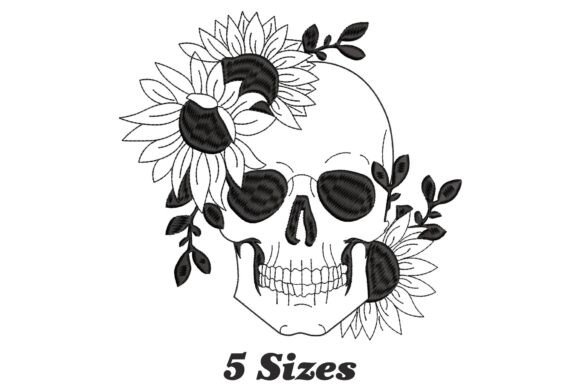 Floral Skull Embroidery Design Review