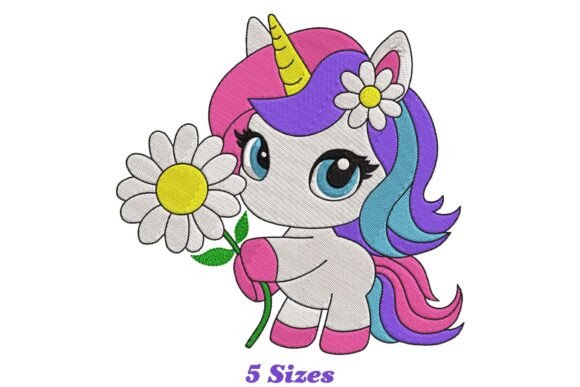 Floral Unicorn Embroidery Design Review