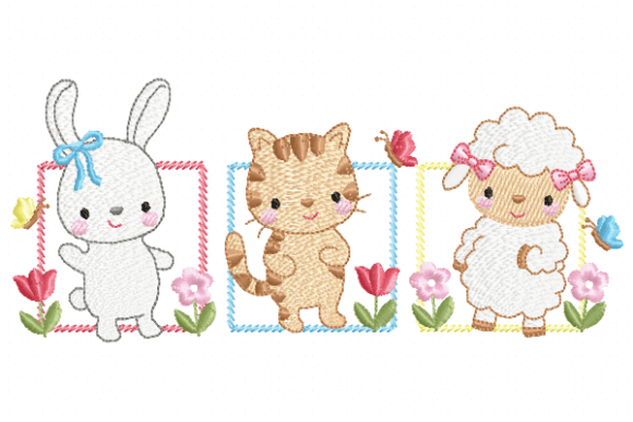 Little Friends Embroidery Design Review