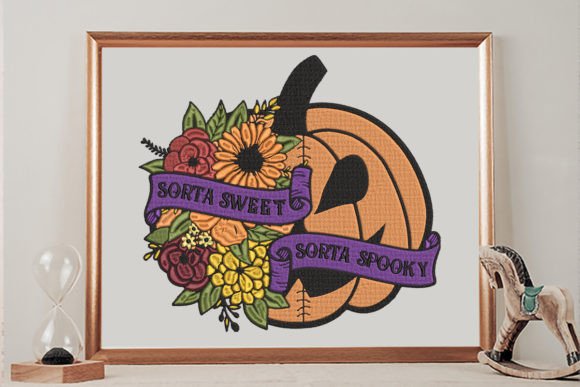 Sorta Sweet, Sorta Spooky Floral Pumpkin Review