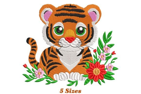 Tiger Embroidery Design Review for Small Shops