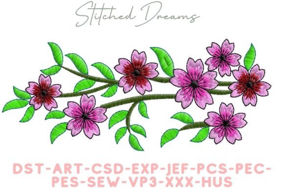 Various Flowers Embroidery Design Review