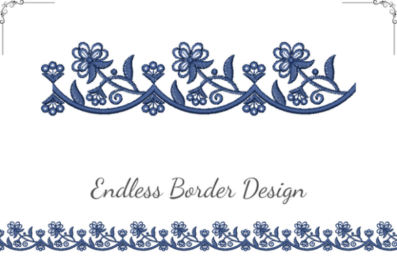 Vintage Floral Border Review for Holiday Crafts